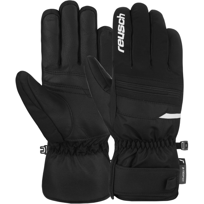 Унісекс рукавички Reusch Brandon R-tex XT чоловічі, чорні-білі, розмір 10.5, зимові, водонепроникні