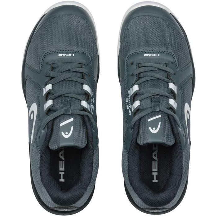 Дитячі тенісні кросівки HEAD Sprint 3.5 Junior (36 EU, темно-сірий)