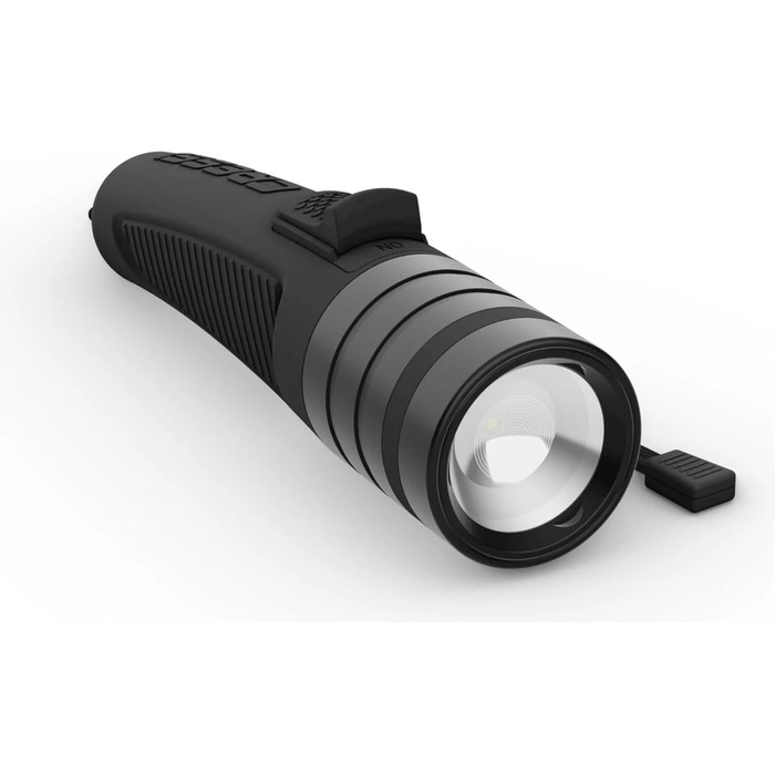 Ліхтар Cressi Hunt Torch 1600 Black - LED для дайвінгу, риболовлі та пошуку під водою, 1600 люмен, водонепроникний IPX8, 100 м
