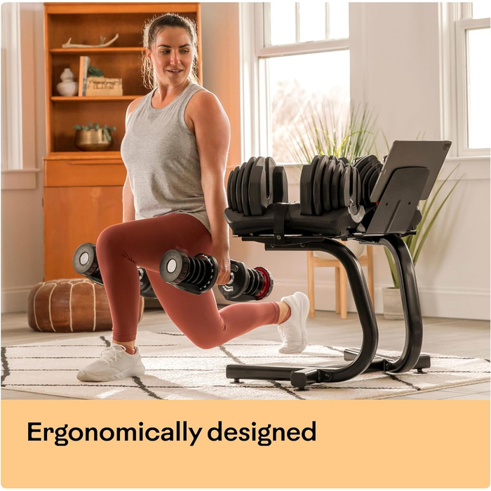 Стійка для гантелей Bowflex з медіа-полицею, стійка для фітнес-аксесуарів