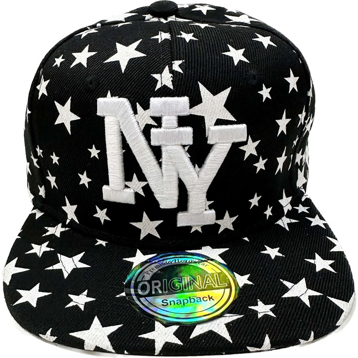 Дитяча кепка SNAPBACK USA J26 Kinder - бейсболка для спорту, чорна (один розмір)