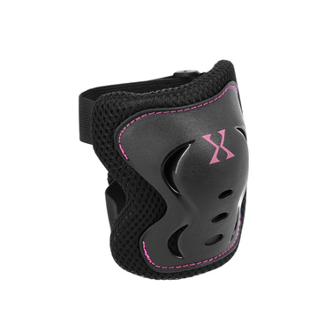 Дитячий велосипедний шолом з регулюванням + комплект захисту для скейту, розмір M