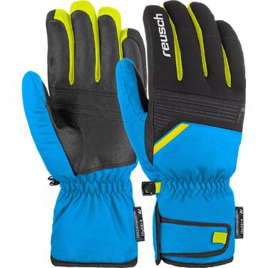 Чоловічі зимові рукавиці Reusch Bradley R-tex Warmer (синій/чорний/жовтий), розмір 7