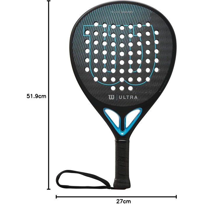 Ракетка для падел Wilson Paddle 35 Schwarz - професійна ракетка для гри в падел