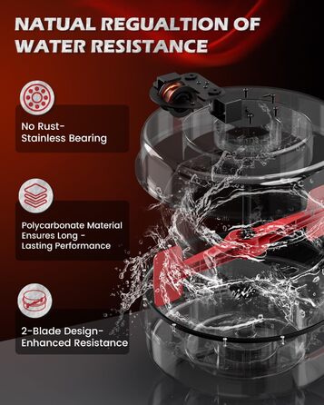 PASYOU Ручний тренажер для дому з водою, до 150 кг, Bluetooth, Kinomap App, вертикальне зберігання, PW30