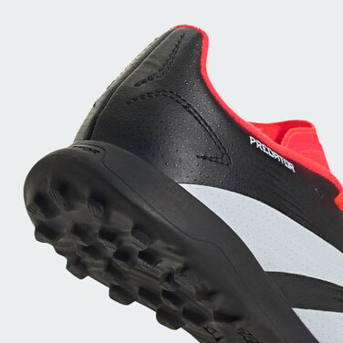Кросівки для футболу Adidas Predator 24 League Turf, 38 2/3 EU, Core Black/Cloud White/Solar Red