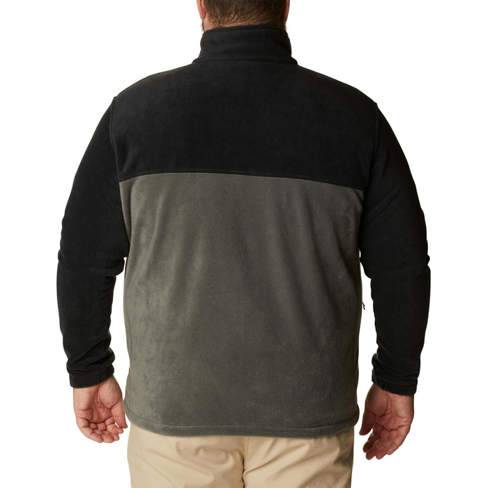 Чоловіча флісова куртка Columbia Steens Mountain Full Zip 2.0 на блискавці, чорна (Black/Grill), розмір L