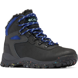 Черевики жіночі Columbia Newton Ridge Plus Omni Heat 38 EU чорного кольору з темно-синьою вставкою