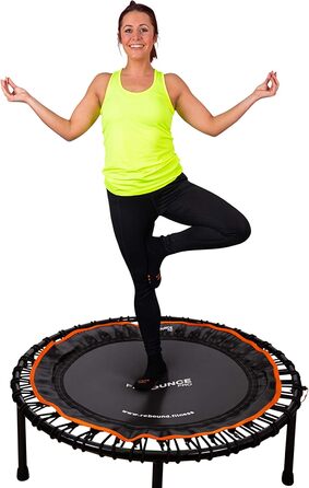 Професійний банджі-батут FIT Bounce PRO для дорослих і дітей, складаний, безшумний, навантаження до 150 кг, з DVD та онлайн-тренуваннями