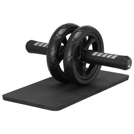 Ролик для преса H&S Fitness Bauchmuskeltrainer з потовщеною подушкою - тренажер для м'язів живота, аб-ролер
