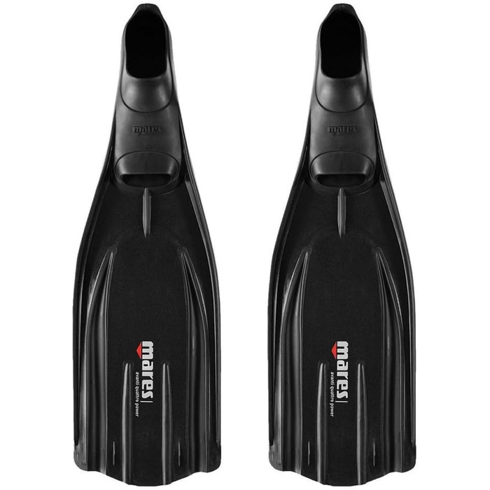Ласти Mares Avanti Quattro Power для плавання, закритий носок, чорні, розмір 40/41