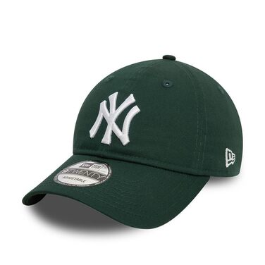 Кепка New Era MLB League Essential 9Twenty New York Yankees, регульована, зелена, один розмір