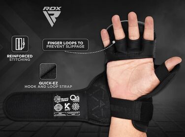 Спаррингові рукавички RDX для MMA, грейплінг, муай-тай, кікбоксинг, вільний бій, червоні, XS