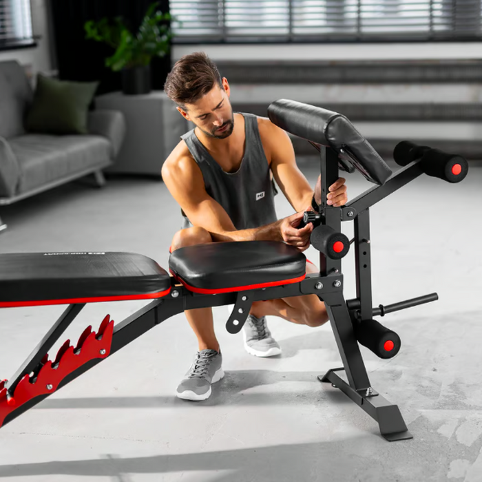 Лавка тренувальна Hop-Sport HS-1095 з партою Скотта