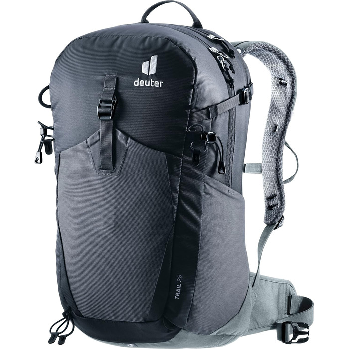 Рюкзак для туризму Deuter Trail 25 л, чорний, для скелелазіння і походів