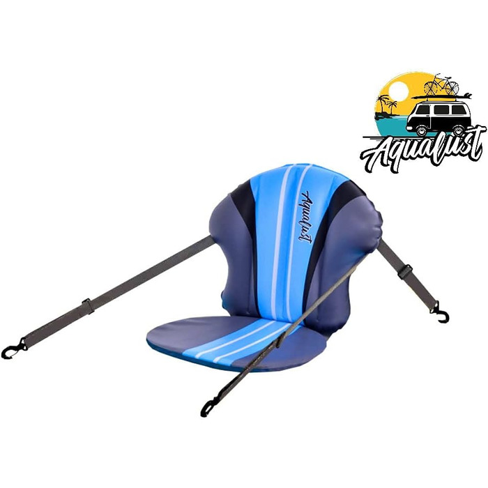Надувна SUP-дошка AQUALUST 12'0'' 365x81 см з веслом і сидінням для каяка, для серфінгу та веслування стоячи