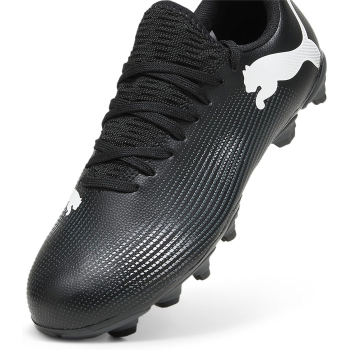 Дитячі футбольні бутси PUMA Unisex, чорно-білі (34 EU)