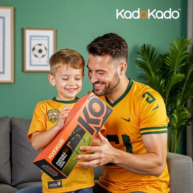 Дитячі футбольні ворота 120x90 см з сумкою для перенесення, для саду та вулиці, Pop-Up ворота з фіберскляних стержнів KD210DP