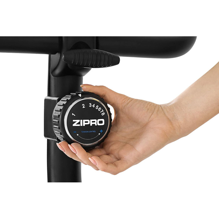Велотренажер Zipro Boost, магнітний ергометр для дому, до 120 кг, батарейковий, фітнес-велосипед для тренувань у приміщенні
