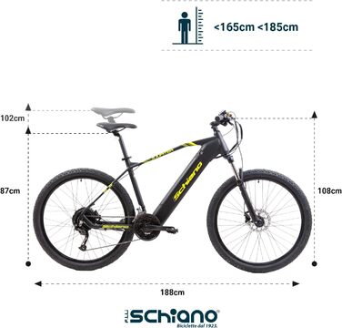 Електровелосипед F.lli Schiano E-Jupiter 27.5