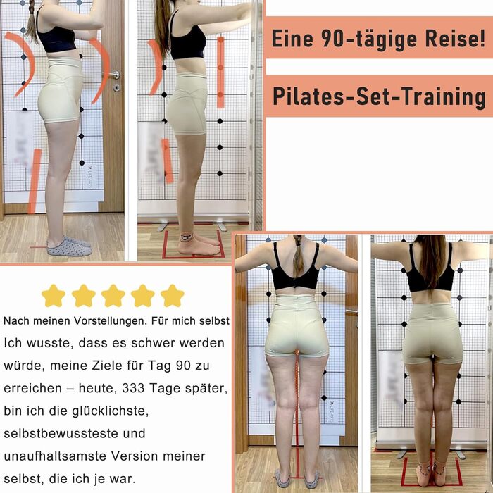 Pilates Ring Набір для домашніх тренувань: коло, ваги на щиколотки та зап'ястя, гумові стрічки, сірий колір