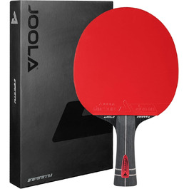 JOOLA Професійна тенісна ракетка Infinity ITTF, карбонова, для просунутих гравців, 7-шарова, з високотехнологічним волокном