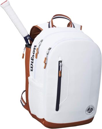 Рюкзак тенісний Wilson Roland Garros Tour для 2-х ракеток, Clay/White
