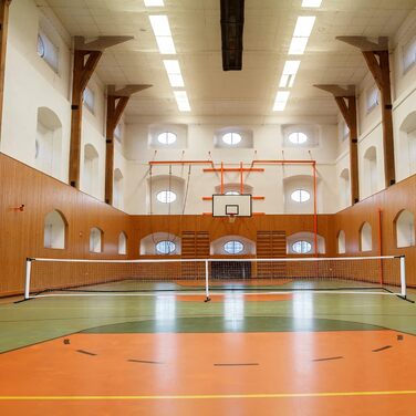 Набір для піклболу GYMAX з металевим каркасом, 6.7 м, з сумкою, вологостійкий, для тренувань у саду, на пляжі та задньому дворі