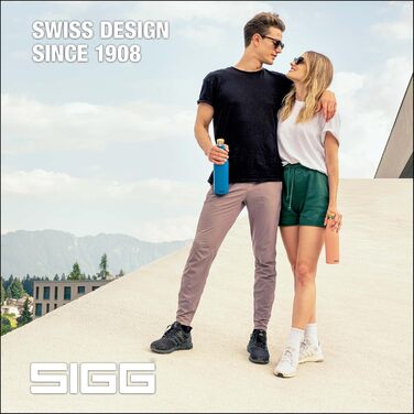 Термос пляшка SIGG Meridian з нержавіючої сталі 0,5/0,7 л, ізольована, герметична, BPA-free, бамбукова кришка