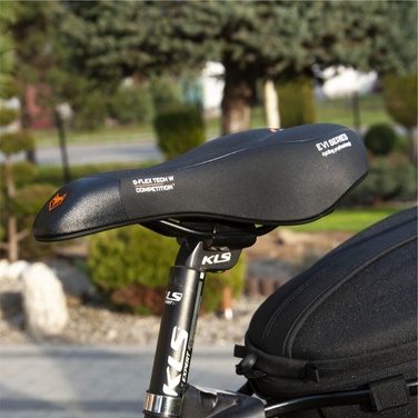 Велосипедне сідло EVI G-FLEX GEL TECH W 170 мм