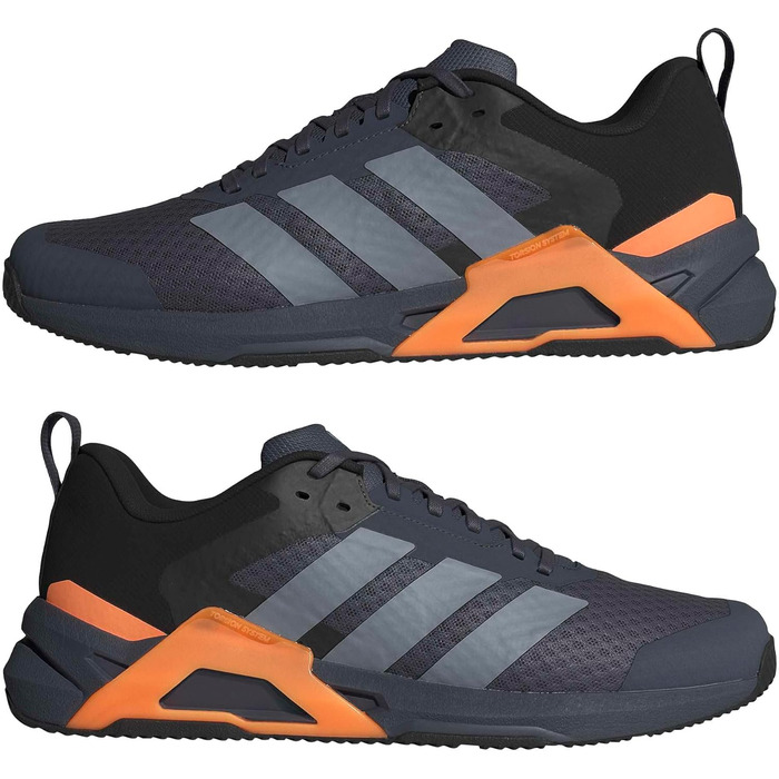 Кросівки Adidas Dropset Control Trainer для чоловіків (50 2/3 EU, Aurora Onix Grey Lucid Orange)