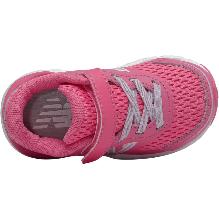 Дитячі кросівки New Balance 680 V6 для бігу, рожевий колір, ширина 22 EU