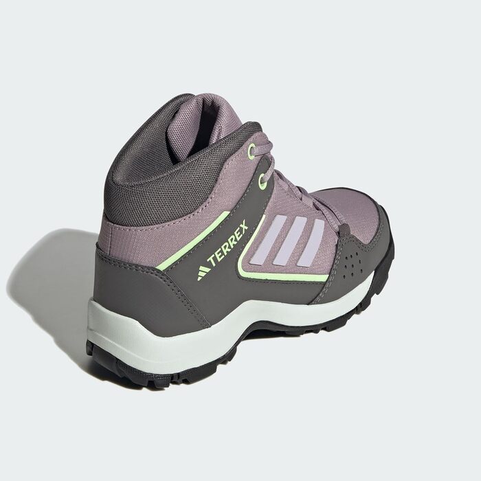 Дитячі трекінгові черевики Adidas Terrex Hyperhiker Mid (33 EU, б/в, Fig Silver Dawn Green Spark)