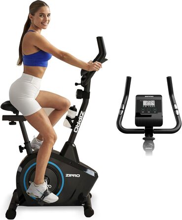 Zipro Heimtrainer Fahrrad Boost: велотренажер для дому, фітнес-велосипед, магнітний велотренажер до 120 кг, індоор байк