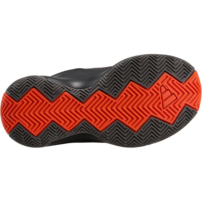 Кросівки дитячі Adidas Cross Em Up Select Mid для баскетболу, розмір 29 EU, чорний/фіолетовий/помаранчевий