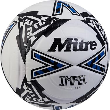 М'яч футбольний Mitre Impel Lite 360 – легкий, міцний, білий, розмір 5