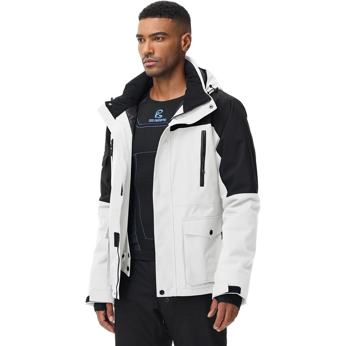 Спортивний костюм для чоловіків YEEFINE (M, #5 Білий + Білий)