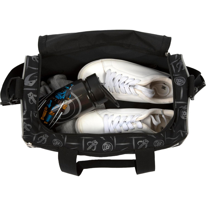 Спортивна сумка Scooli для дітей унісекс, чорна, 23 x 35 x 16 см