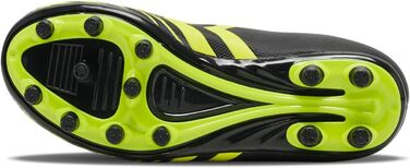 Дитячі футбольні бутси Hummel Top Star 30 EU, чорно-жовті, з клямками для різних типів ґрунту