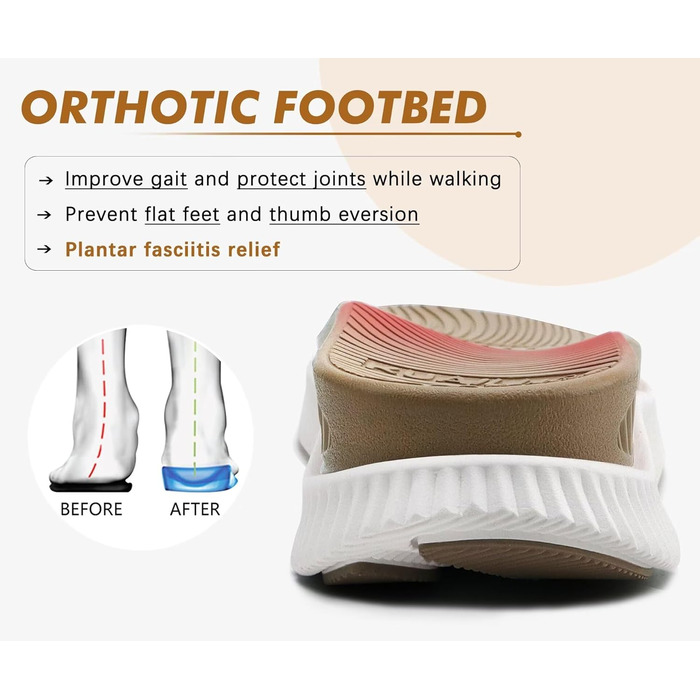 Зручні ортопедичні сандалії для трекінгу KuaiLu для жінок. Легкі сандалії для піших прогулянок та активного відпочинку. Розмір 36 EU, колір N Beige.