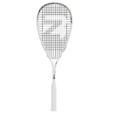 Сквош ракетка BatZoom для початківців – легка та довговічна тренувальна ракетка для дорослих та підлітків, попередньо натягнута з комфортною ручкою та демпфером - у комплекті сумка білого кольору