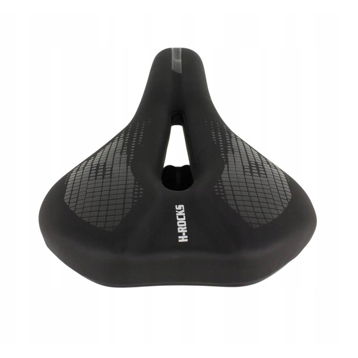 Гелеве велосипедне сідло VOID H-ROCKS — комфортне, чорне, для MTB