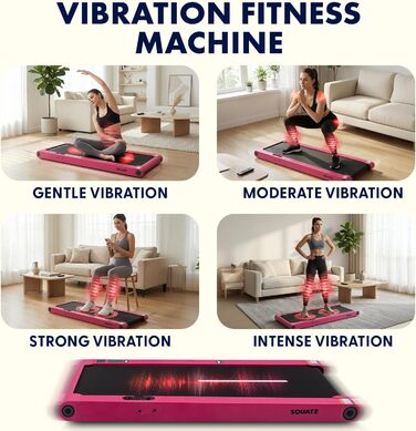 Бігова доріжка Squatz 2-in-1 Walking Pad для дому та офісу, рожева