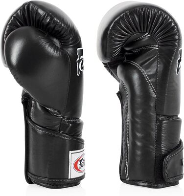 Боксерські рукавички Fairtex BGV6 для спарингу, чорні, 12oz