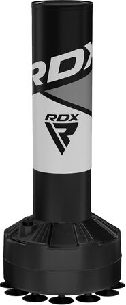 Дитячий боксерський мішок RDX 4FT із стійкою, сірий, для боксу, кікбоксингу, MMA, з тренувальними рукавичками, для дому та спортзалу