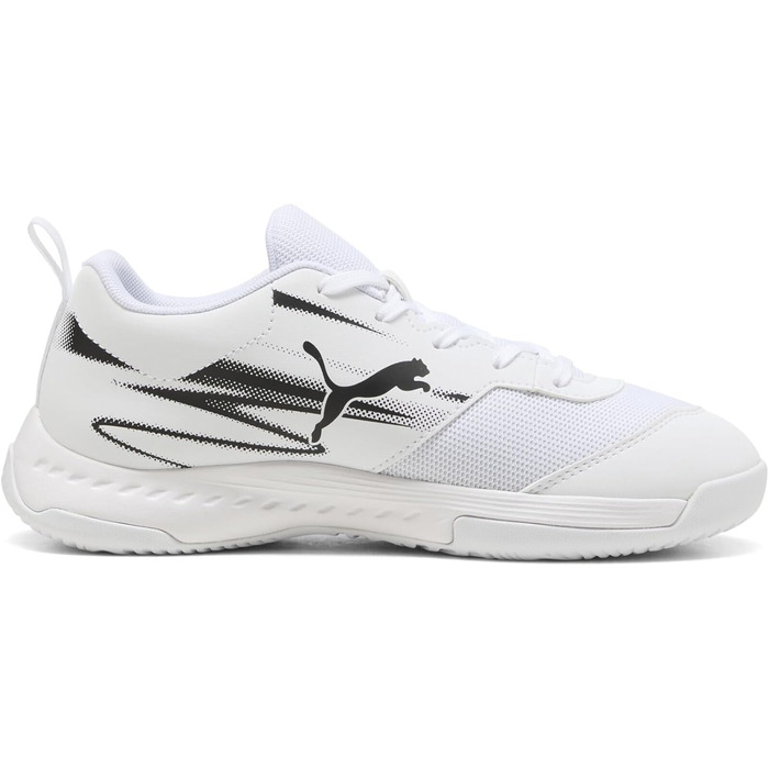 Дитячі кросівки PUMA Varion Li Jr для залу (38 EU, білий/чорний)