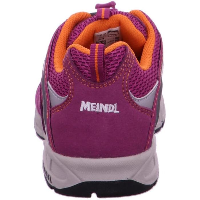 Дитячі трекінгові півчеревики Meindl Snap Junior - унісекс, 33 EU, фіолетовий, фуксія, помаранчевий