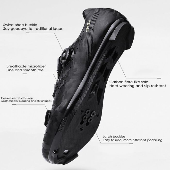 Велосипедні шкарпетки для чоловіків та жінок: MTB, шосе, крос-кантрі, повсякденні, дихаючі, для занять спортом та відпочинку, 38 EU, Camoblau