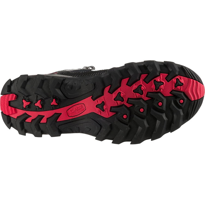 Жіночі трекінгові черевики CMP Rigel Mid Wmn Wp, антрацит/білий, 40 EU