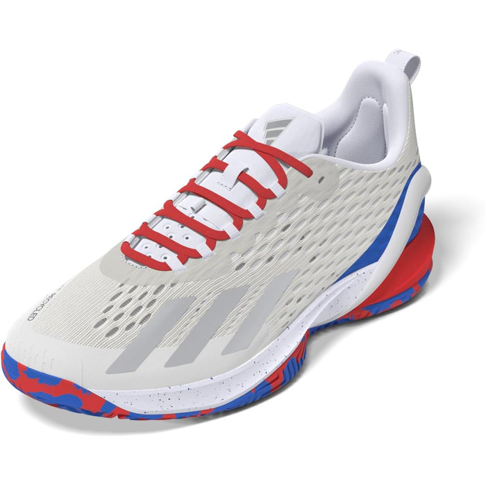 Кросівки Adidas Performance Spezial Light G64338 для чоловіків (44 2/3 EU), білий, срібло, червоний